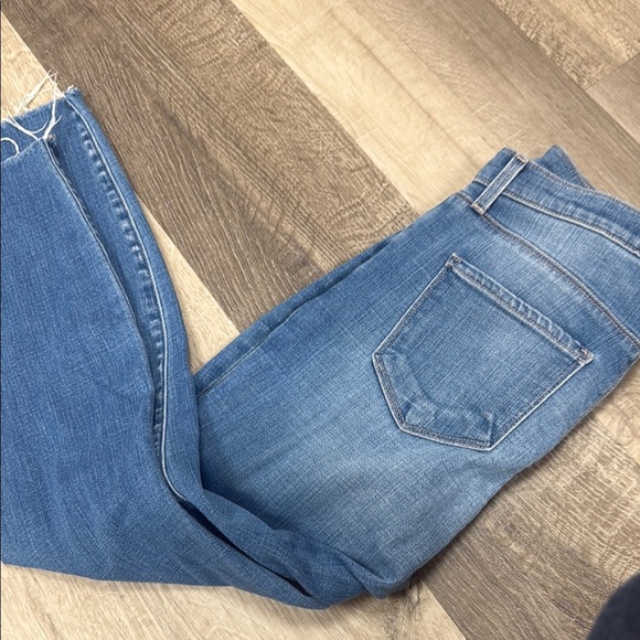 L'AGENCE Blue Skinny Jeans Distressed - Picture 4 of 4